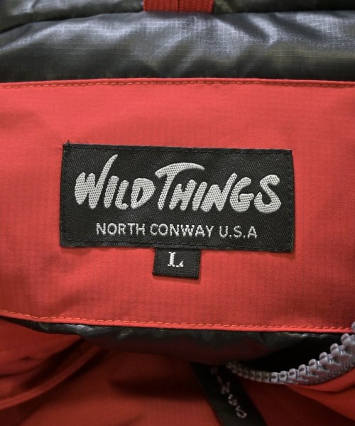 WILD THINGS（ワイルドシングス）ダウンジャケット/ダウンベスト 赤 サイズ:L メンズ/2200640302054