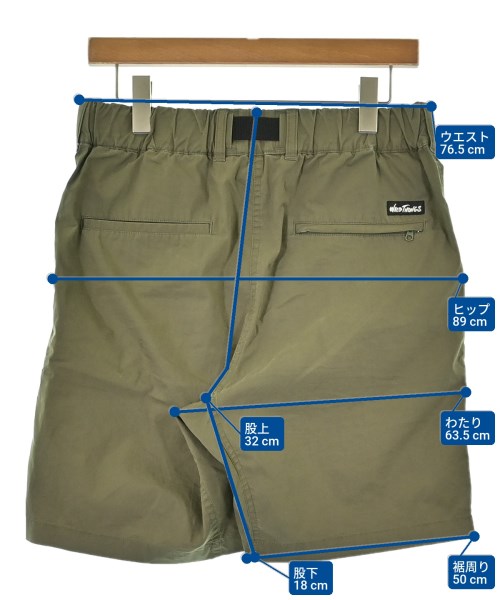 WILD THINGS（ワイルドシングス）ショートパンツ カーキ サイズ:S メンズ/2200666133106