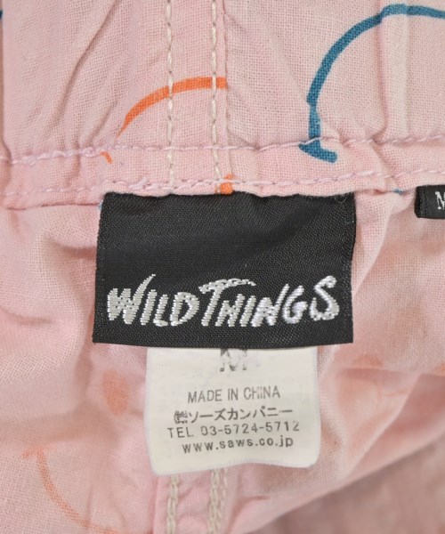 WILD THINGS（ワイルドシングス）ショートパンツ ピンク サイズ:M メンズ/2200676702057