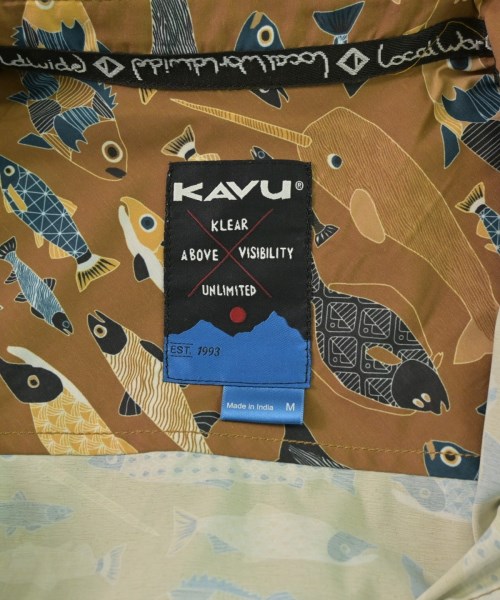 KAVU（カブー）カジュアルシャツ 茶 サイズ:M メンズ/2200644033145