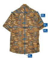 KAVU（カブー）カジュアルシャツ 茶 サイズ:M メンズ/2200644033145