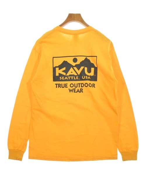 KAVU（カブー）Tシャツ・カットソー 黄 サイズ:M メンズ/2200615286327
