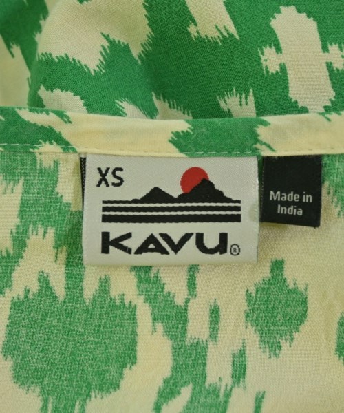 KAVU（カブー）ブラウス 緑 サイズ:XS レディース/2200707473093