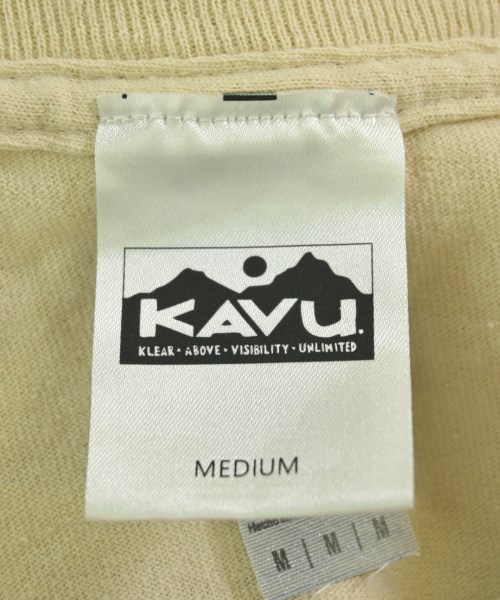 KAVU（カブー）Tシャツ・カットソー ベージュ サイズ:M メンズ/2200723538035