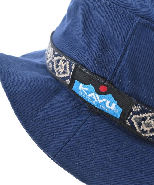 KAVU（カブー）ハット 紺 サイズ:- レディース/2200678929025