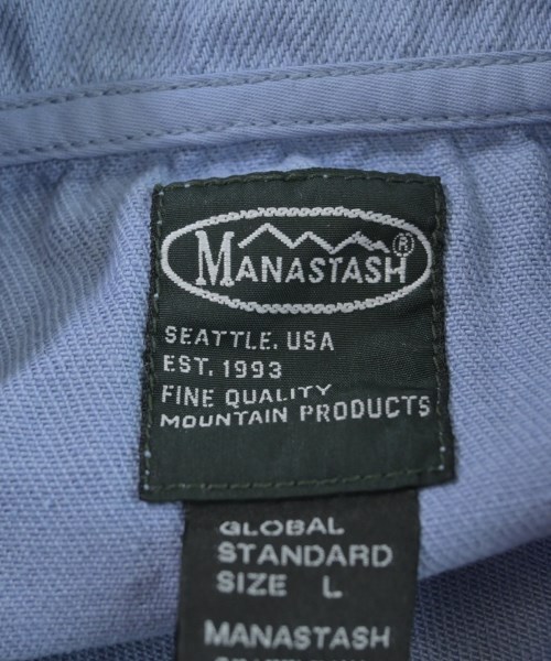 Manastash（マナスタッシュ）ブルゾン 青 サイズ:L メンズ/2200637701013