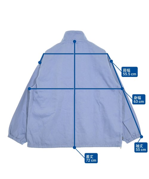 Manastash（マナスタッシュ）ブルゾン 青 サイズ:L メンズ/2200637701013