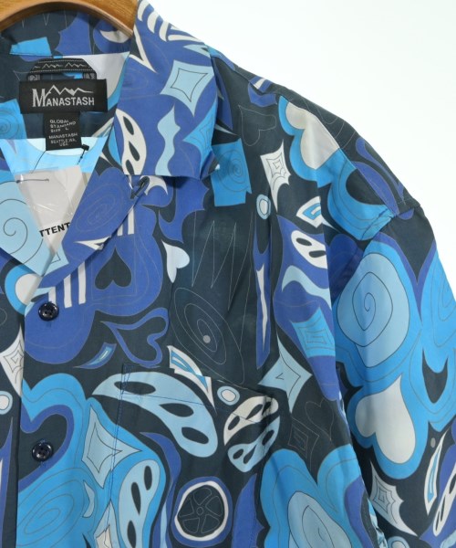 Manastash（マナスタッシュ）カジュアルシャツ 青 サイズ:L メンズ/2200637229654