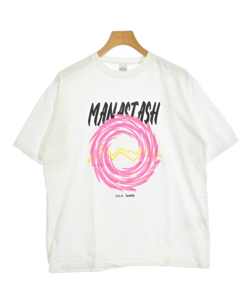Manastash(マナスタッシュ)Tシャツ・カットソー 白 サイズ:M/2200692091029