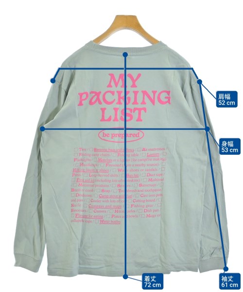Manastash（マナスタッシュ）Tシャツ・カットソー 緑 サイズ:L メンズ/2200692091050