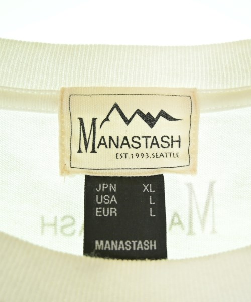 Manastash（マナスタッシュ）Tシャツ・カットソー 白 サイズ:XL メンズ/2200692091104