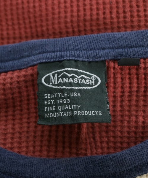 Manastash（マナスタッシュ）Tシャツ・カットソー 白 サイズ:L メンズ/2200649487059