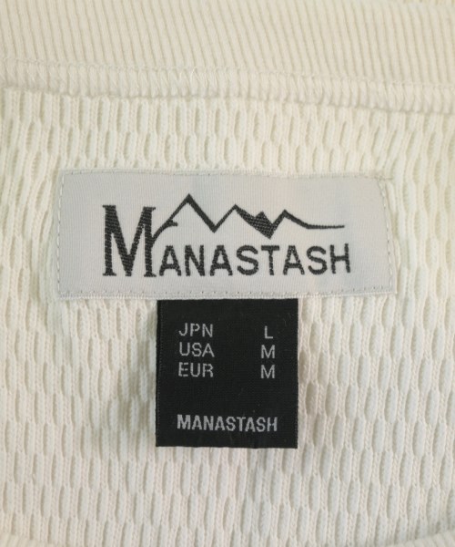 Manastash（マナスタッシュ）Tシャツ・カットソー 白 サイズ:L メンズ/2200726777035