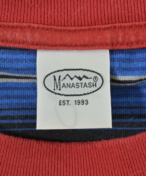 Manastash（マナスタッシュ）Tシャツ・カットソー 赤 サイズ:XL メンズ/2200718579036