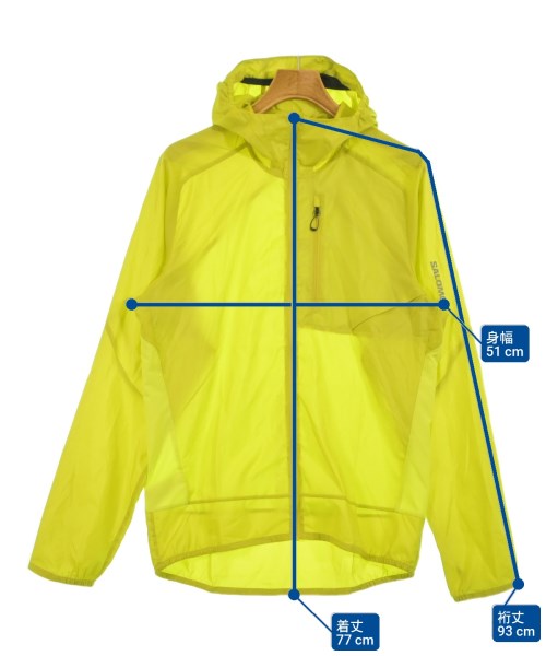 Salomon（サロモン）マウンテンパーカー 黄 サイズ:M メンズ/2200614029062