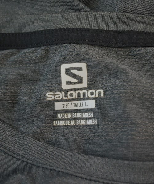 Salomon（サロモン）Tシャツ・カットソー グレー サイズ:L メンズ/2200654450574