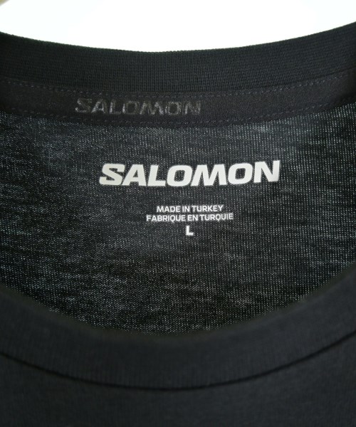 Salomon（サロモン）Tシャツ・カットソー 黒 サイズ:L メンズ/2200715550205