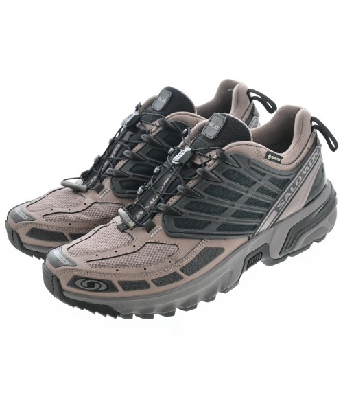 Salomon(サロモン)スニーカー 茶 サイズ:27cm/2200652092097