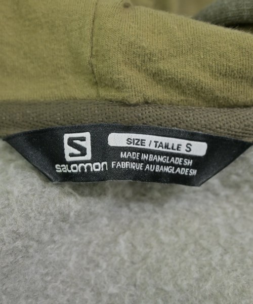 Salomon（サロモン）パーカー カーキ サイズ:S レディース/2200641648106