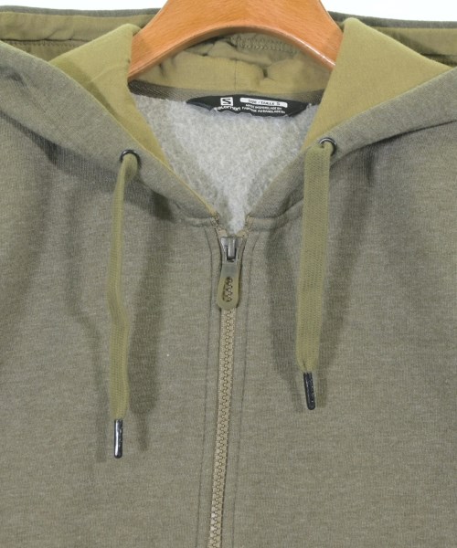 Salomon（サロモン）パーカー カーキ サイズ:S レディース/2200641648106