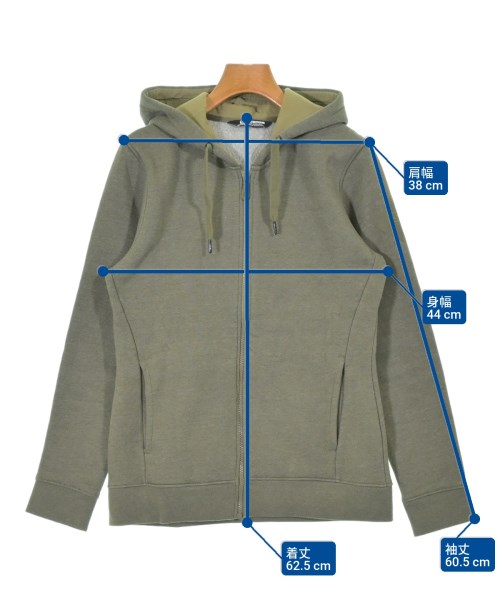 Salomon（サロモン）パーカー カーキ サイズ:S レディース/2200641648106