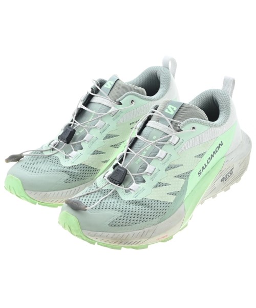 Salomon(サロモン)スニーカー 緑 サイズ:24.5cm/2200662103110