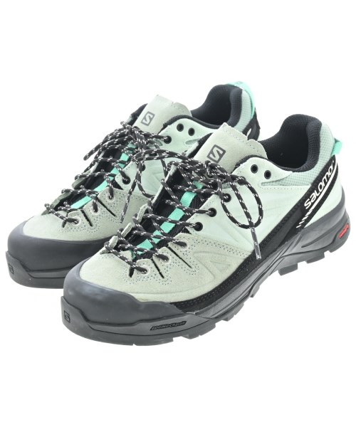 Salomon(サロモン)スニーカー 緑 サイズ:23.5cm/2200685724088