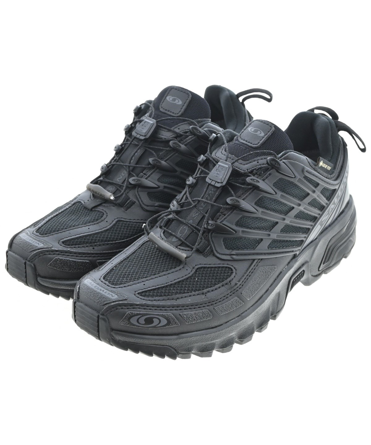 【未使用、値引き不可】SALOMON スニーカー24.5センチ Salomon（サロモン）スニーカー 黒 サイズ:24.5cm レディース