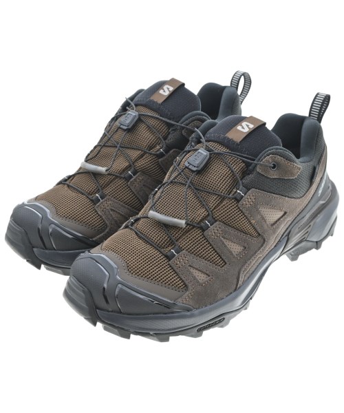 Salomon(サロモン)スニーカー 茶 サイズ:25.5cm/2200690008081
