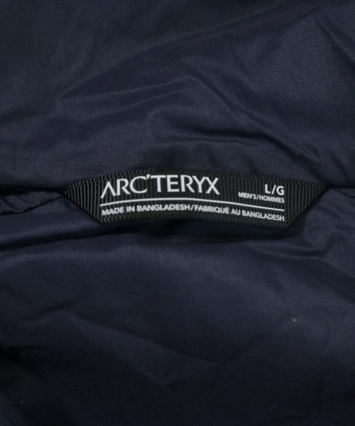 ARC'TERYX（アークテリクス）ダウンジャケット/ダウンベスト 紺 サイズ:L メンズ/2200622449555