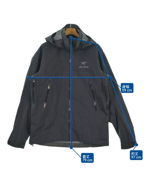 ARC'TERYX（アークテリクス）マウンテンパーカー 紺 サイズ:L メンズ/2200622449562