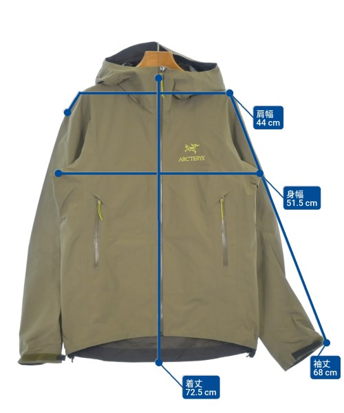 ARC'TERYX（アークテリクス）マウンテンパーカー ベージュ サイズ:S メンズ/2200638373028