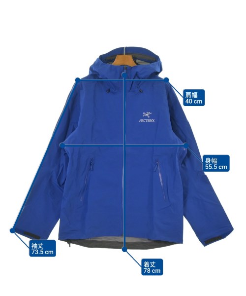 ARC'TERYX（アークテリクス）マウンテンパーカー 青 サイズ:L メンズ/2200640910129