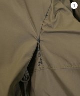 ARC'TERYX（アークテリクス）ダウンジャケット/ダウンベスト カーキ サイズ:XS メンズ/2200642605085