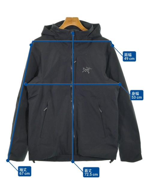 ARC'TERYX（アークテリクス）マウンテンパーカー 黒 サイズ:S メンズ/2200641265013