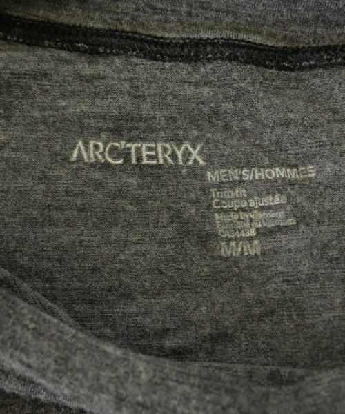 ARC'TERYX（アークテリクス）Tシャツ・カットソー グレー サイズ:M メンズ/2200593198230