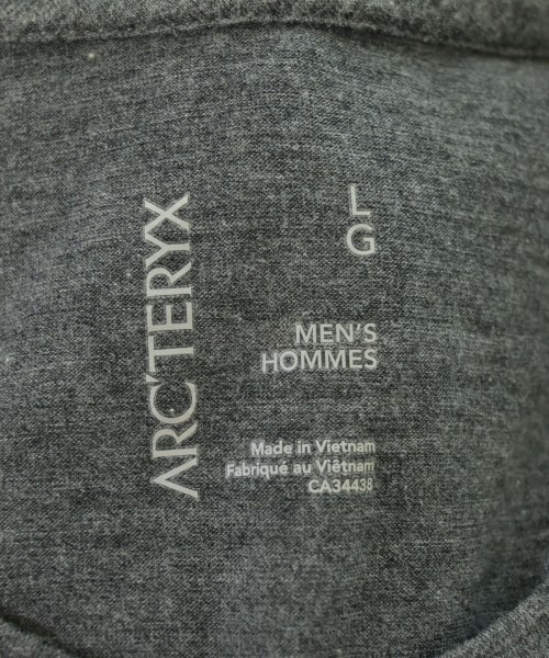 ARC'TERYX（アークテリクス）Tシャツ・カットソー グレー サイズ:L メンズ/2200593198285