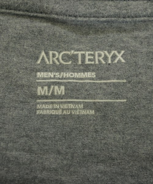 ARC'TERYX（アークテリクス）Tシャツ・カットソー グレー サイズ:M メンズ/2200593198513