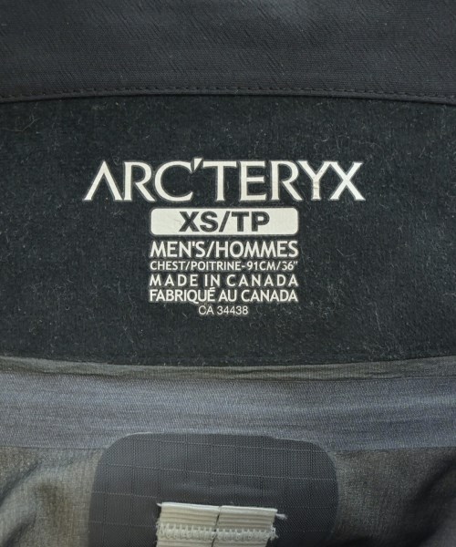 ARC'TERYX（アークテリクス）マウンテンパーカー 黒 サイズ:XS メンズ/2200584888034