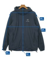 ARC'TERYX（アークテリクス）ダウンジャケット/ダウンベスト 紺 サイズ:L メンズ/2200613453196