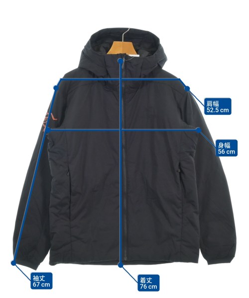 ARC'TERYX（アークテリクス）ダウンジャケット/ダウンベスト 黒 サイズ:L メンズ/2200633817046