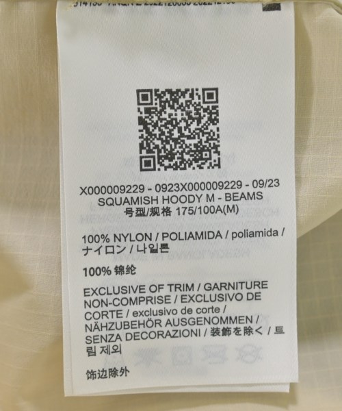 ARC'TERYX（アークテリクス）マウンテンパーカー ベージュ サイズ:M メンズ/2200613256018