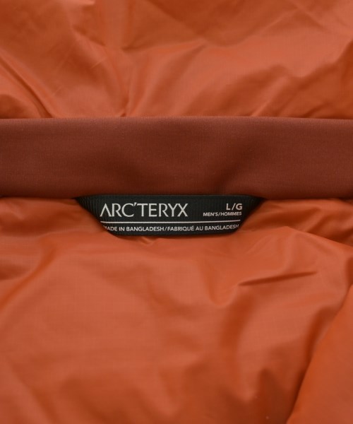 ARC'TERYX（アークテリクス）ダウンジャケット/ダウンベスト オレンジ サイズ:L メンズ/2200615299105