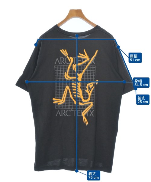 ARC'TERYX（アークテリクス）Tシャツ・カットソー 黒 サイズ:XL メンズ/2200672889219
