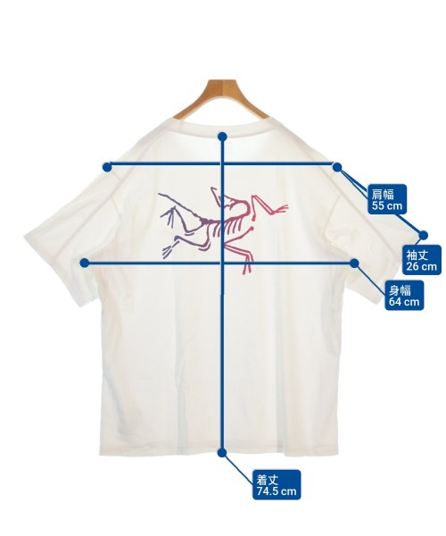 ARC'TERYX（アークテリクス）Tシャツ・カットソー 白 サイズ:XL メンズ/2200672889257