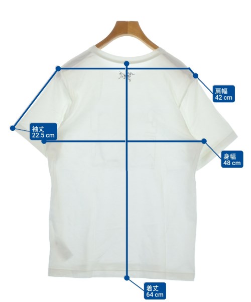 ARC'TERYX（アークテリクス）Tシャツ・カットソー 白 サイズ:S メンズ/2200675119122