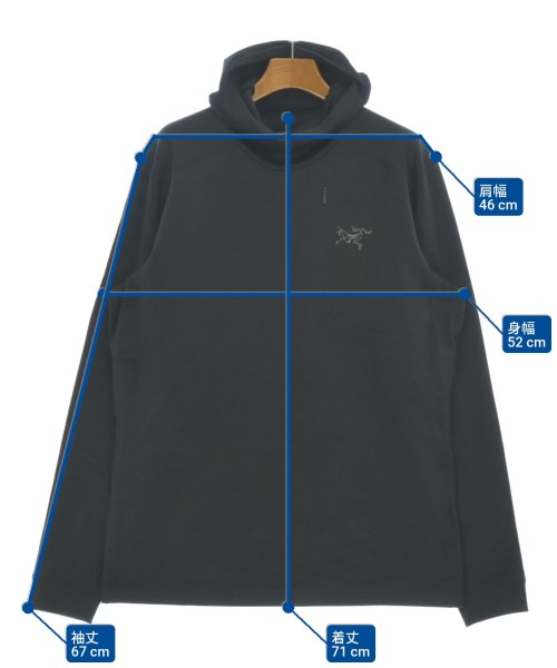 ARC'TERYX（アークテリクス）パーカー 黒 サイズ:L メンズ/2200671497071