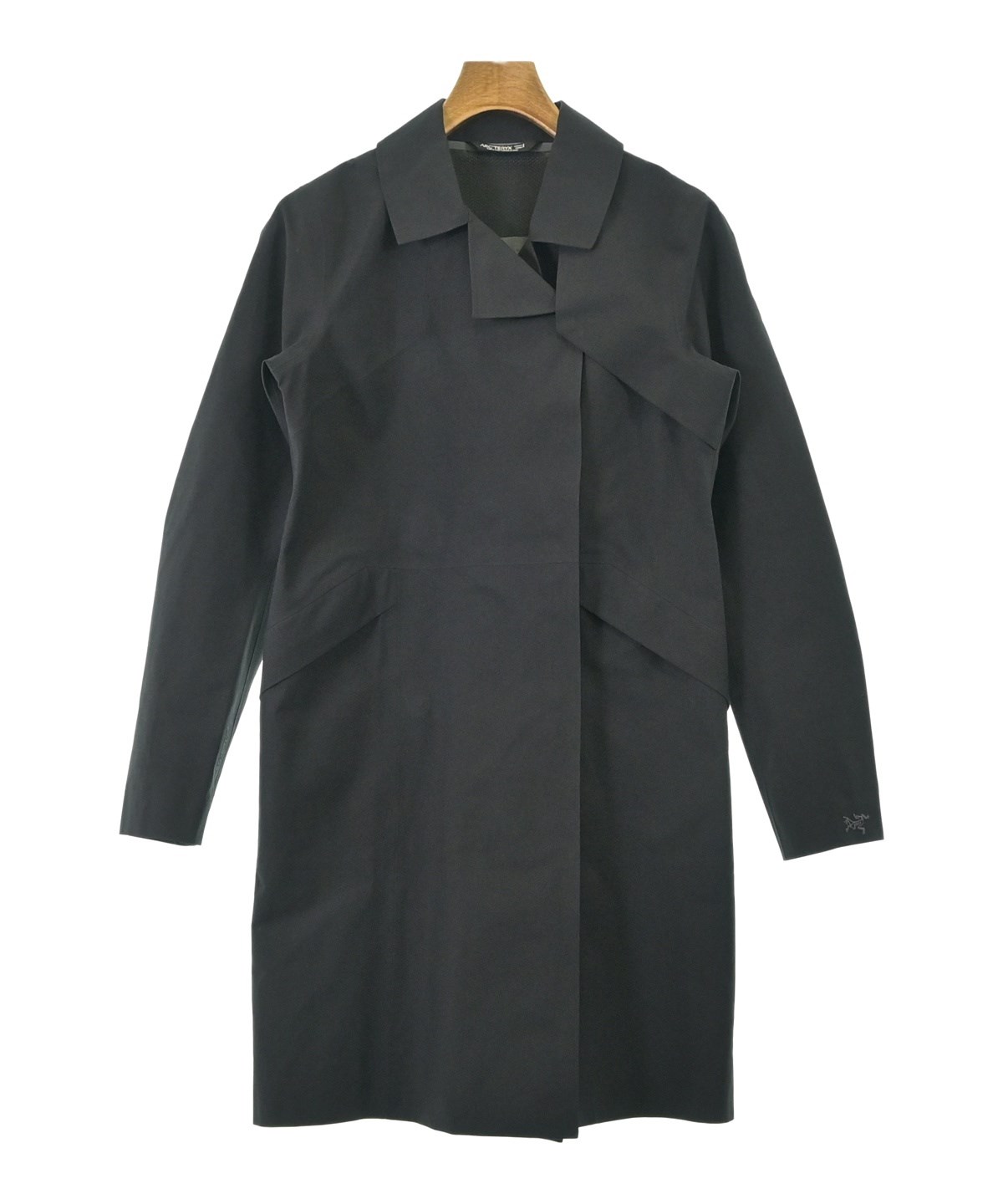ARC'TERYX（アークテリクス）トレンチコート 黒 サイズ:S レディース