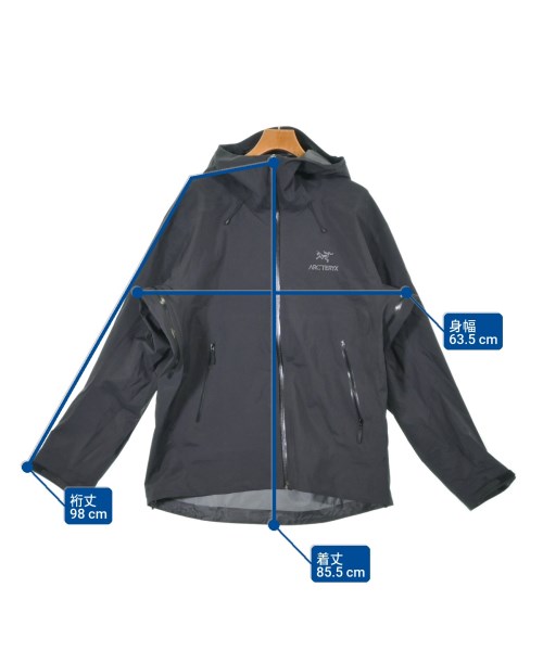 ARC'TERYX（アークテリクス）マウンテンパーカー 黒 サイズ:XL メンズ/2200677485010