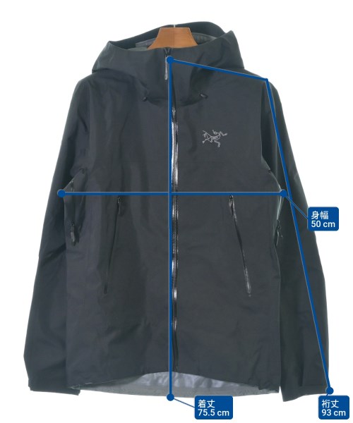 ARC'TERYX（アークテリクス）マウンテンパーカー 黒 サイズ:S メンズ/2200677787015